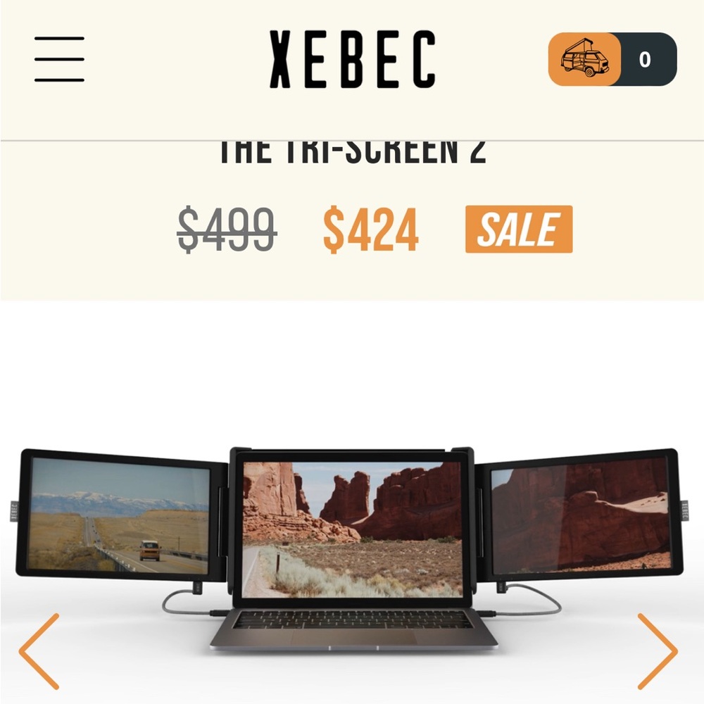 XEBEC Tri-Screen 2 - Brand new in wrapping